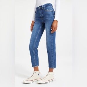 Good American Good Icon Cropped INDIGO067